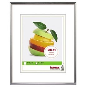 hama® - Bilderrahmen Sevilla 00066432 21x29,7cm Kunststoff silber
