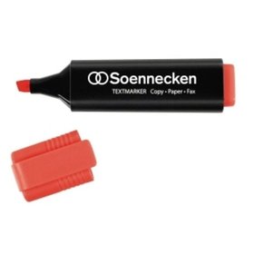 Soennecken - Textmarker 3398 2-5mm Keilspitze rot