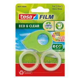 tesa® - Handabroller ecoLogo 58241-00000-00 grün +Klebefilm