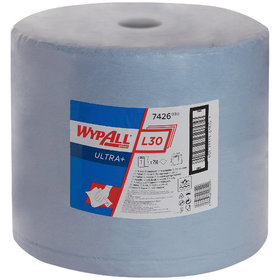 WYPALL® - Wischtücher L30 Ultra+- 3-lagig blau, perforiert 33 x 38cm 750 Blatt