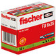 fischer - Universaldübel, Nylondübel FU 6x35