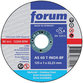 forum® - Trennscheibe für Edelstahl 125x1,0mm gerade