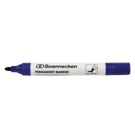 Soennecken - Permanentmarker 3105 4mm Rundspitze blau