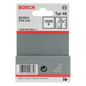 Bosch - Tackernagel Typ 48, 1,8 x 1,45 x 14mm, 1000er-Pack