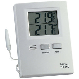 TFA - Thermometer Max-Min. Elektr., Kunstst.,w