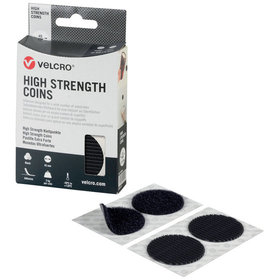 VELCRO® - General Use Fastener schwarz D45mm 6 Stück