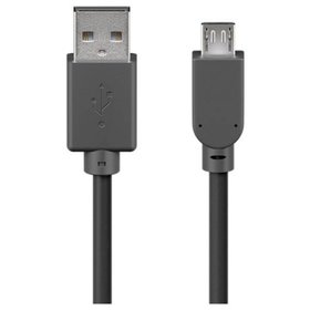 goobay® - USB-Kabel 1,8m USB-A USB-B Steck