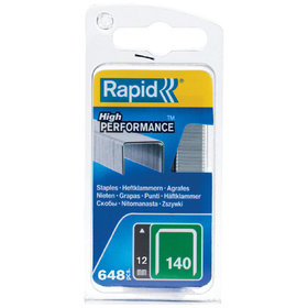 Rapid® - Klammern 140/12mm Stahl (verzinkt) 650er Pack, 40109516