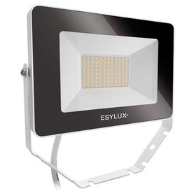 ESYLUX - LED-Strahler 30W OFL/AFL BASIC 3000K ws 1LED IP65 mt Konv breitstrahlend