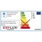 ESYLUX - LED-Sicherheitsleuchte ELX 4W A++ 3h Aufb/Einb 1LED IP54 auto.Selbstt dezentr