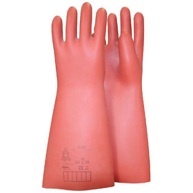 KSTOOLS® - Elektriker-Schutzhandschuh mit mechanischen und thermischen Schutz, Größe 11, Klasse 1, rot
