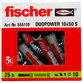 fischer - Spreizdübel DUOPOWER S mit Schraube verzinkt 10x50 S