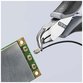 KNIPEX® - Elektronik-Greifzange ESD mit Mehrkomponenten-Hüllen 115 mm 3542115ESD